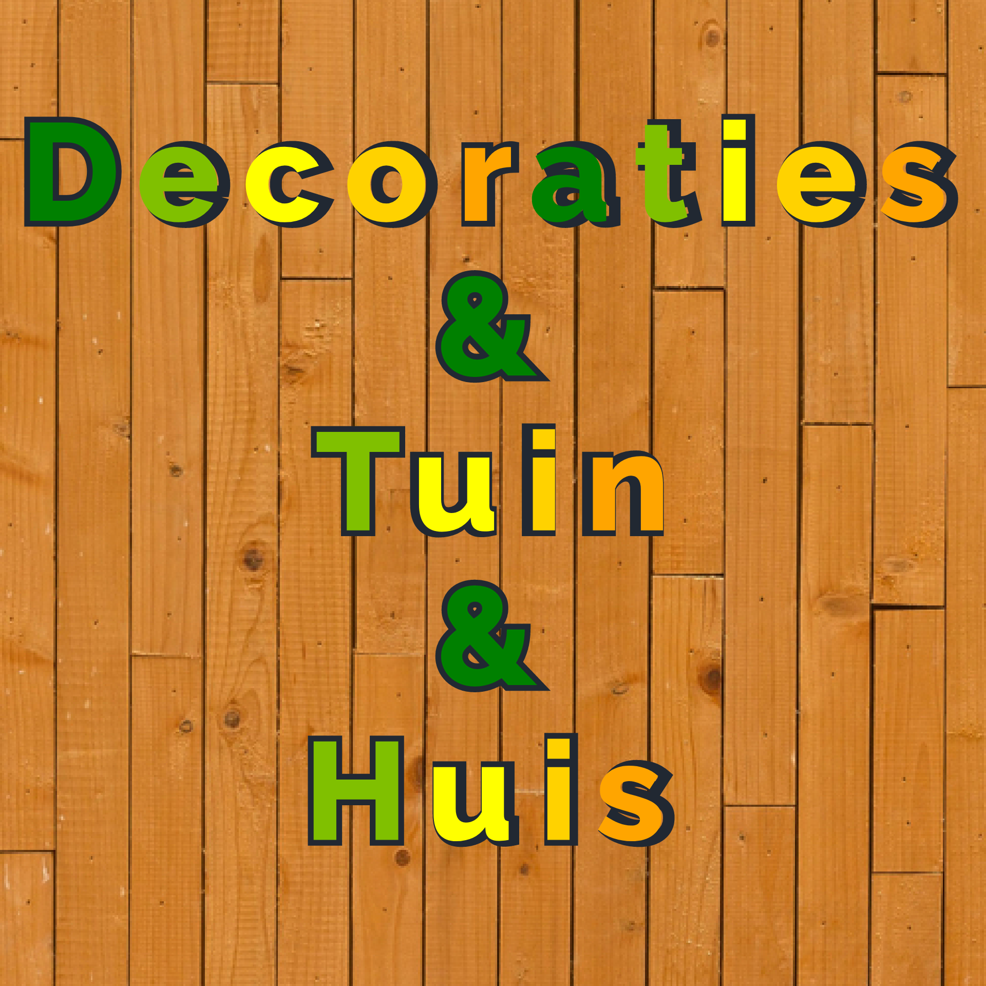 Decoraties & Tuin & Huis