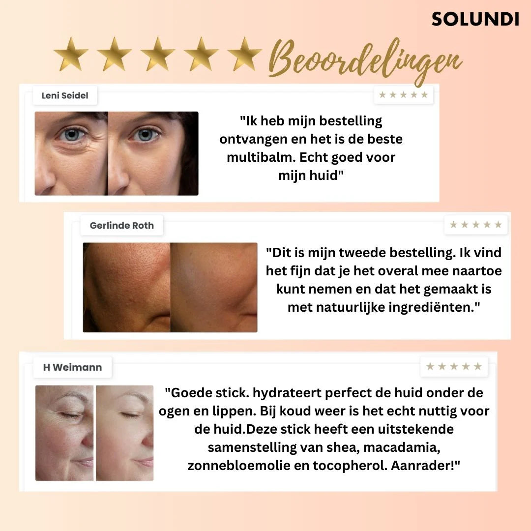 TIJDELIJK 1+1 GRATIS | Multibalm™ - Anti-Rimpel Huidvernieuwingsbalsem