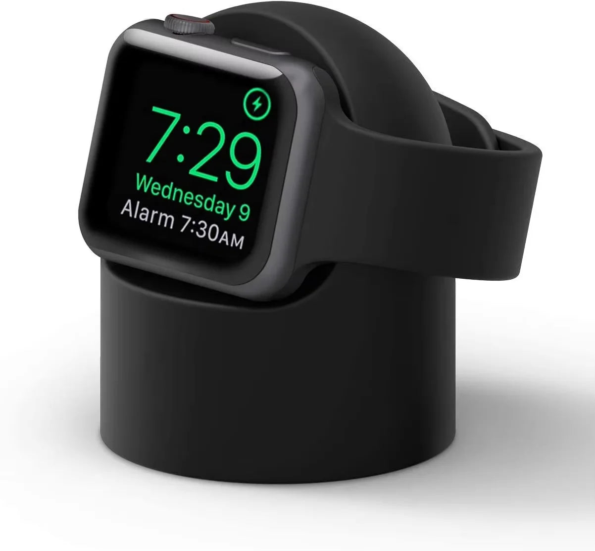 Charger Stand for Apple Watch Series 9 8 Ultra 7 6 5 SE 4 3 2 Charger Dock Station Silicone Bracket Iwatch Charging Cable Holder