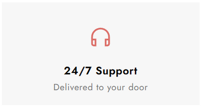 24/7 ondersteuning