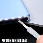 Cell Phone Charging Port Dust Plug with Cleaning Brush for Iphone 17 16 14 13 Pro Max plus Samsung Xiaomi IOS Type C Cleaner Set