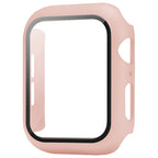 Glass+Cover for Apple Watch Case 8 7 6 SE 5 3 Iwatch Accessorie Screen Protector Apple Watch Serie 45Mm 41Mm 44Mm 40Mm 42Mm 38Mm